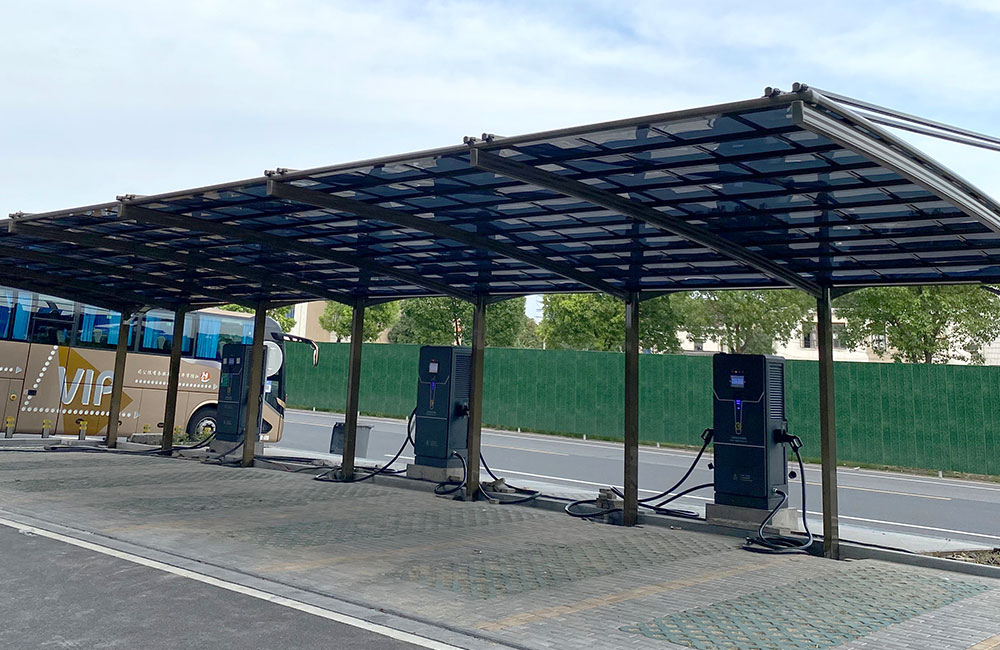 Station de charge de taxi et d’autocars de Huachun de Jiangyin, Jiangsu
