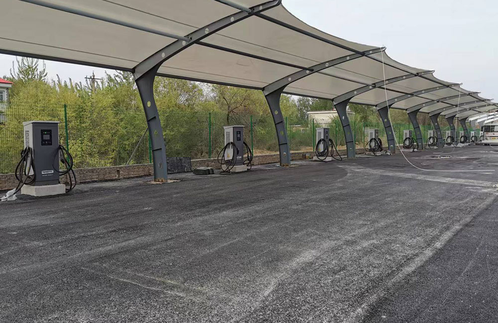 Station de charge des camions sanitaires de la nouvelle zone de Xiongan, Hebei