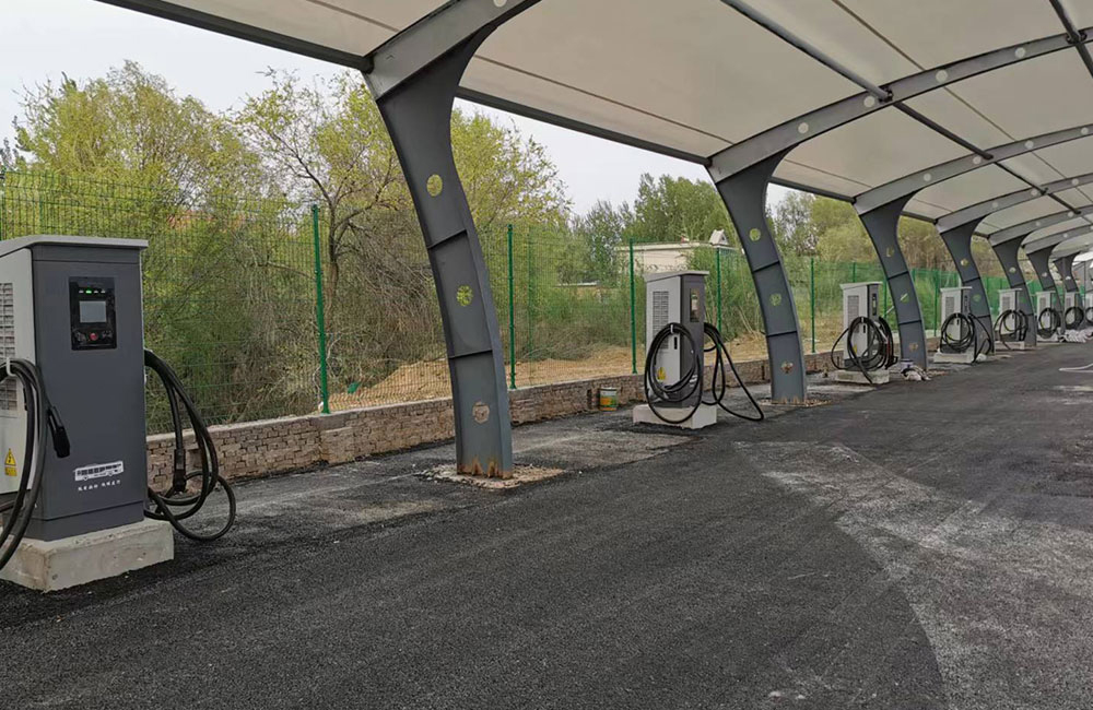 Station de charge des camions sanitaires de la nouvelle zone de Xiongan, Hebei